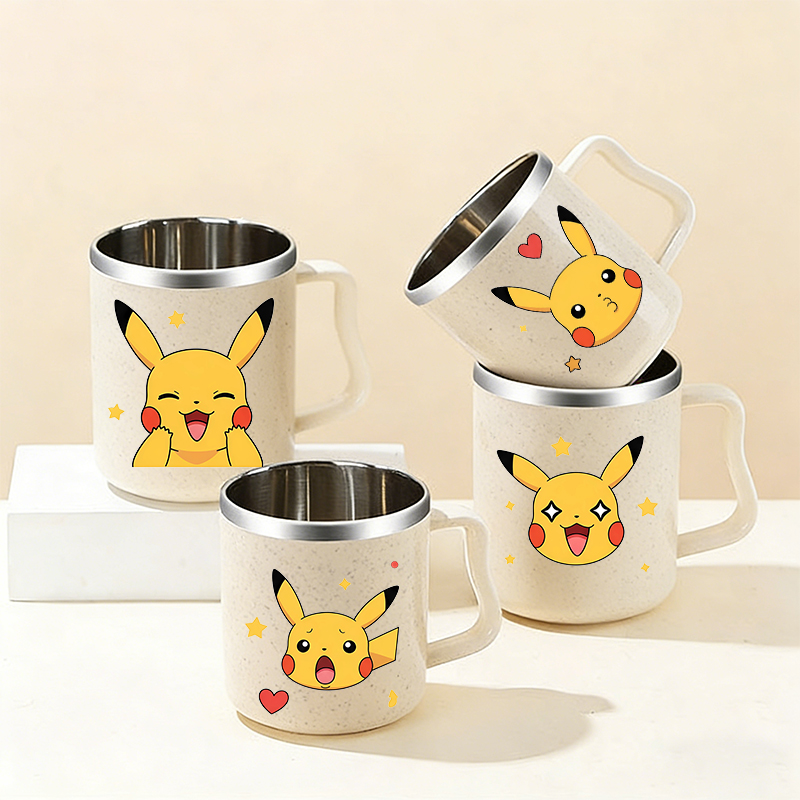 Coffee Tea Flask - Pokemoned Water Bottle for girl boy