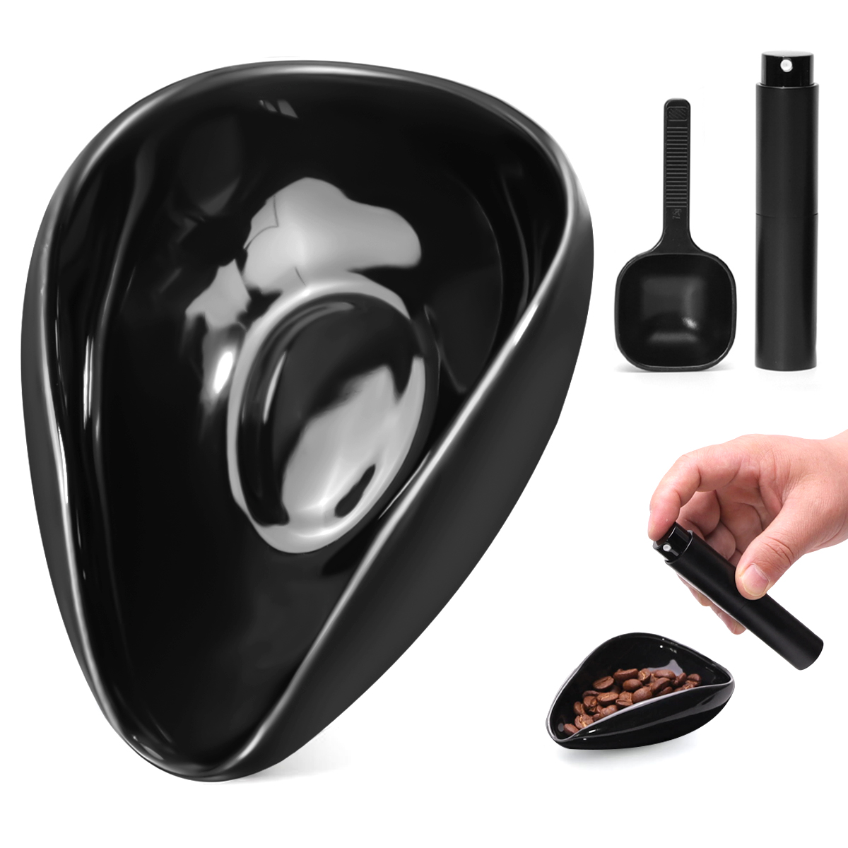 Coffee Tea Sugar Set - Leeseph Coffee Bean Dosing Cup and
