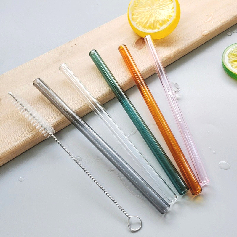 Coffee Tea Drawer Organizer - 5pcs/box 8*150mm Straight High Borosilicate Eco-Friendly