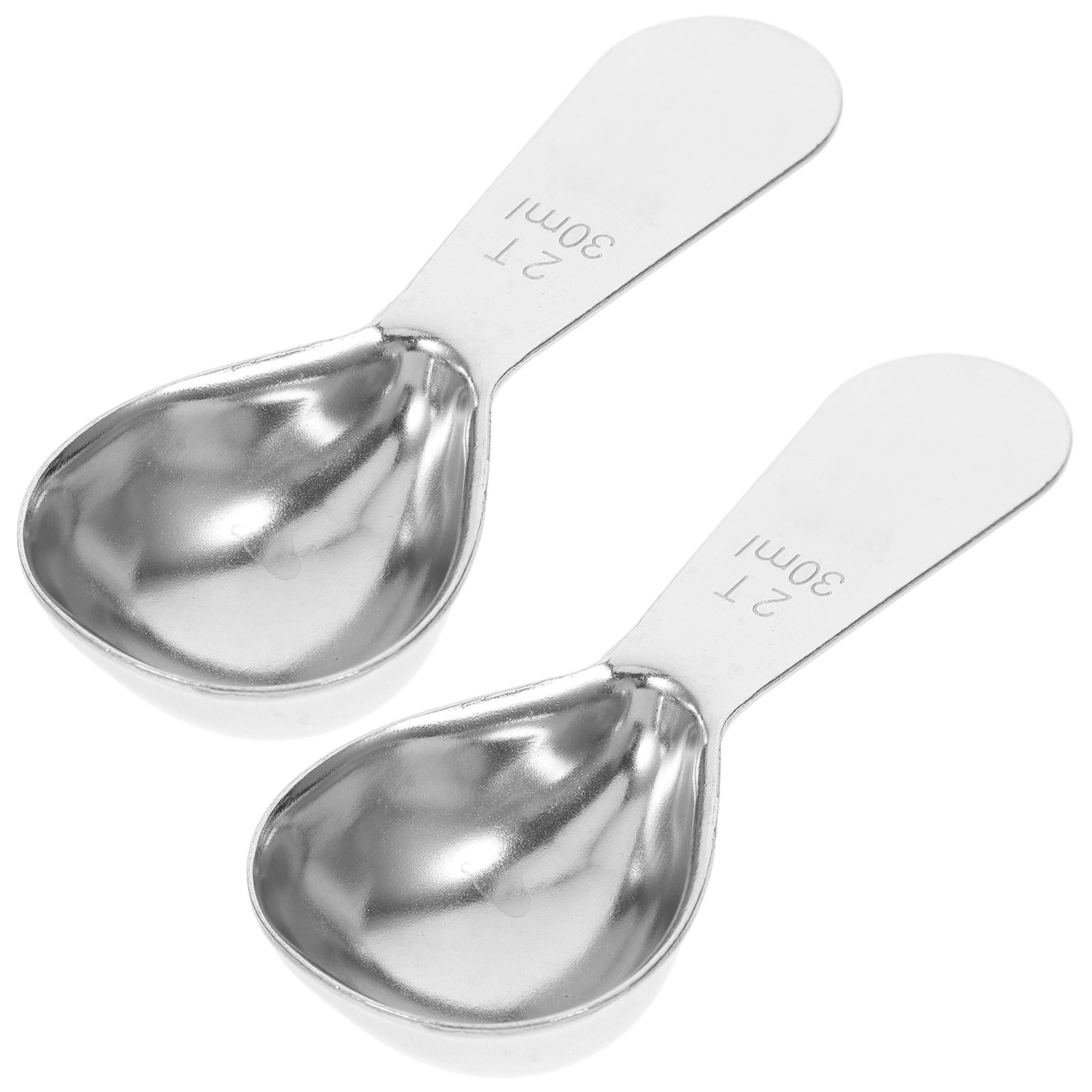 Coffee Bean And Tea Leaf - 2Pcs Stainless Steel Coffee Measuring Scoop