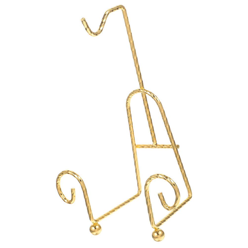 Coffee Tea Home - Elegant Golden Metal Cup Display Stand