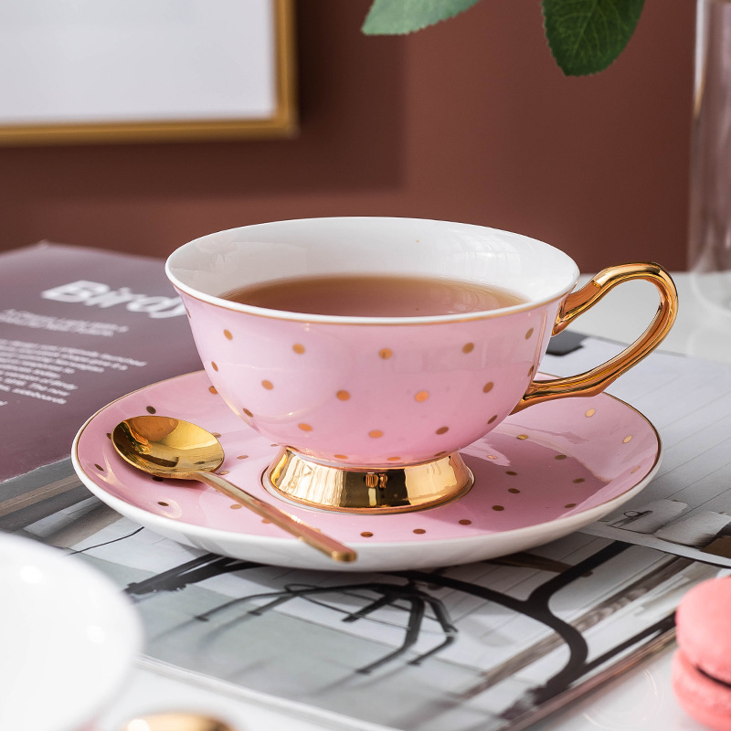 Ceramic Pink Coffee Mugs with  – Water Tea And Coffee Bewertung und Preis