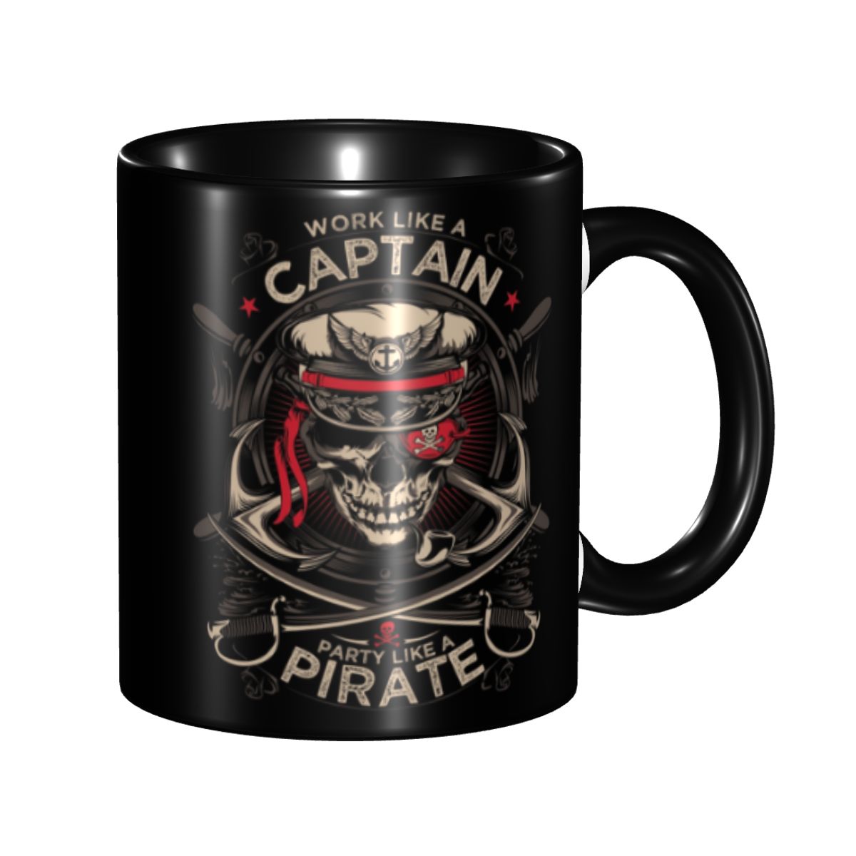 Customized Work Like A Captain – Coffee Tea Like Bewertung und Preis