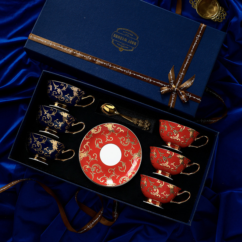 6cup Retro Imperial European C – Coffee Tea Gift Set Bewertung und Preis