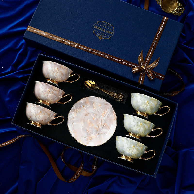6cup Retro Imperial European C – Coffee Tea Gift Set Bewertung und Preis