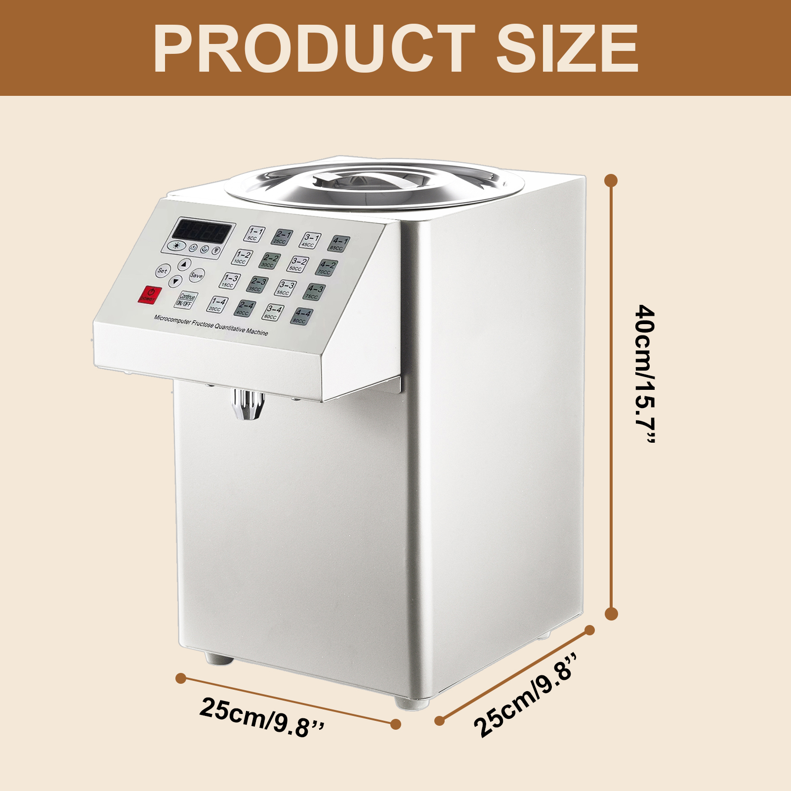 Automatic Fructose Dispenser E – Coffee Tea Home Bewertung und Preis