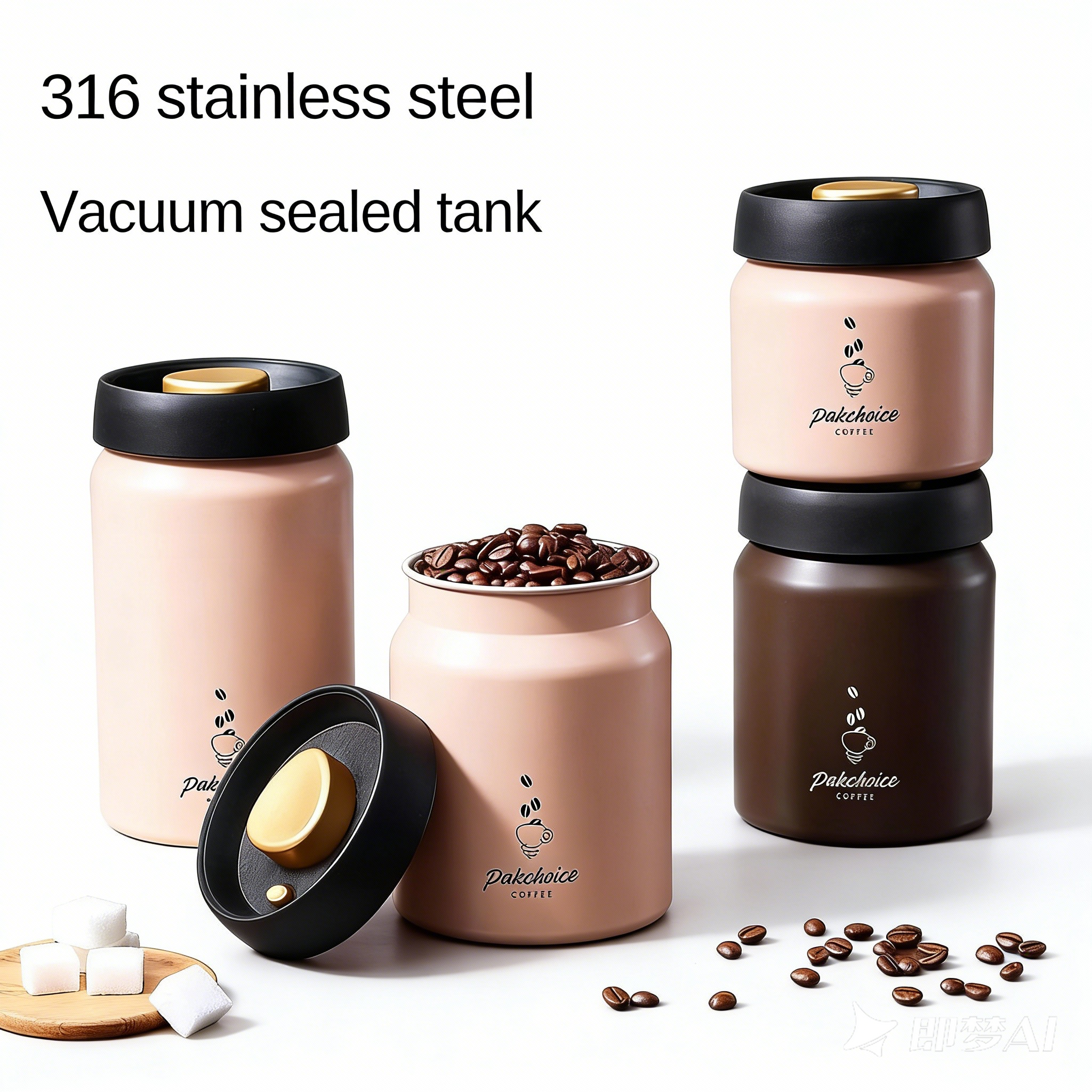Vacuum Coffee Bean Storage Con – Coffee Tea Canister Set Bewertung und Preis