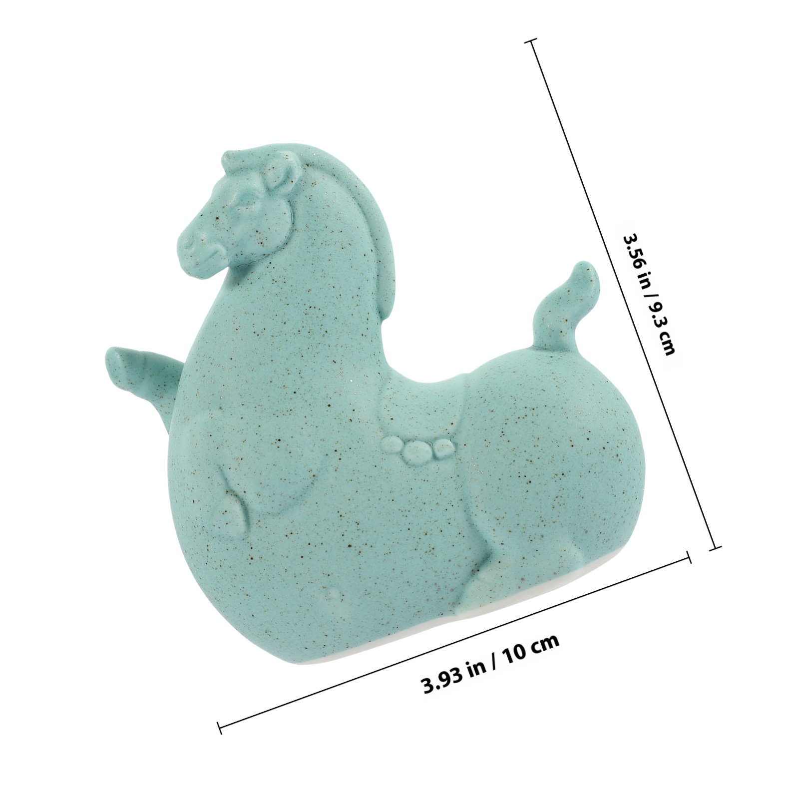 Ceramic Horse Statue Ornament  – Coffee Tea Library Bewertung und Preis