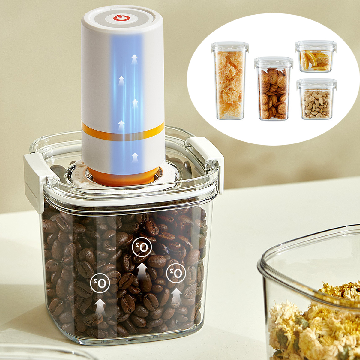 Vacuum Sealed Tank Coffee Bean – Coffee Tea Drawer Organizer Bewertung und Preis