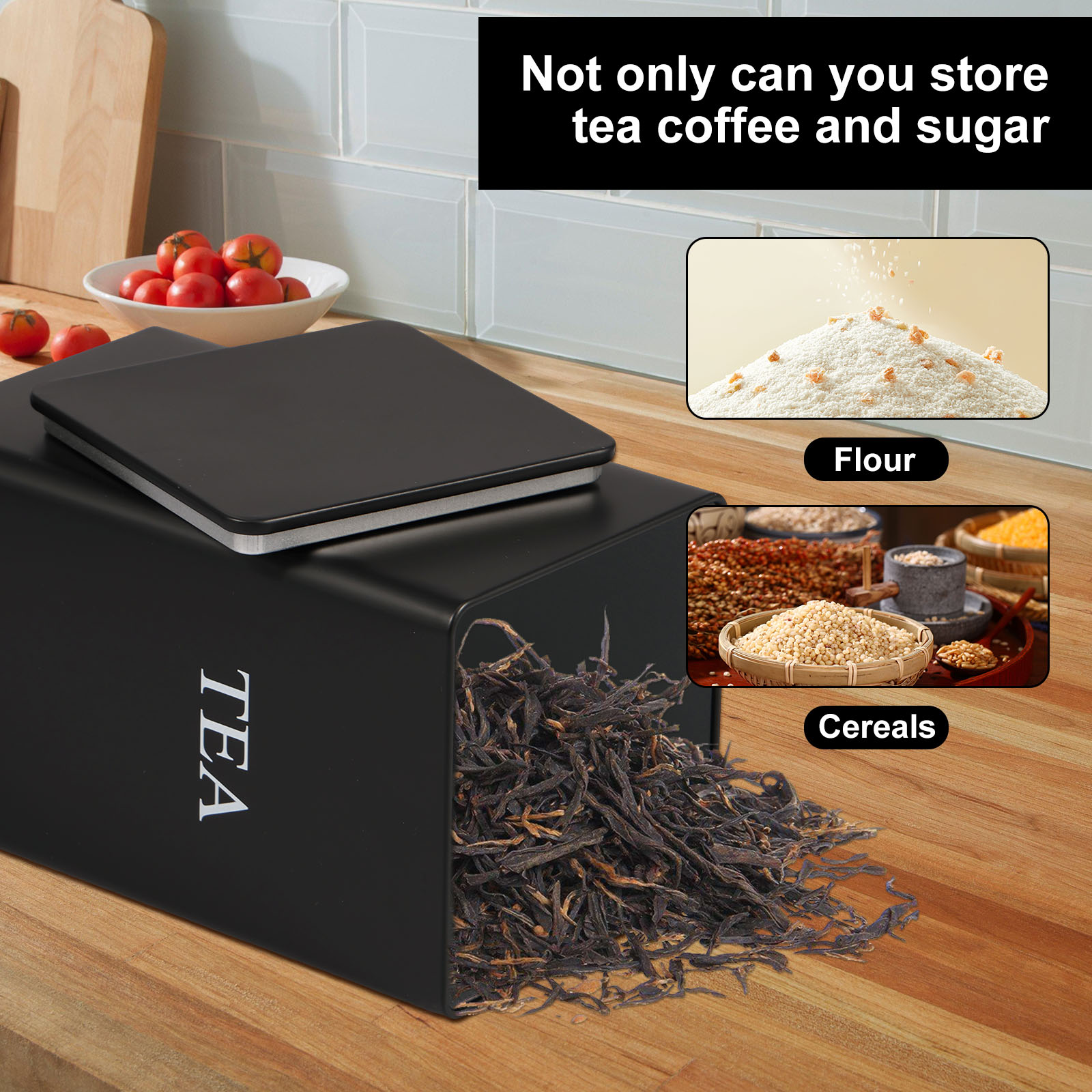 3Pcs Coffee Bean Storage Canis – Coffee Tea Canister Set Bewertung und Preis