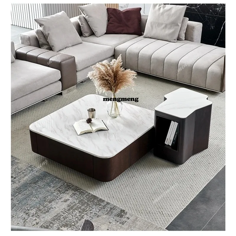 Modern Square marble coffee ta – Coffee Tea Unit Bewertung und Preis