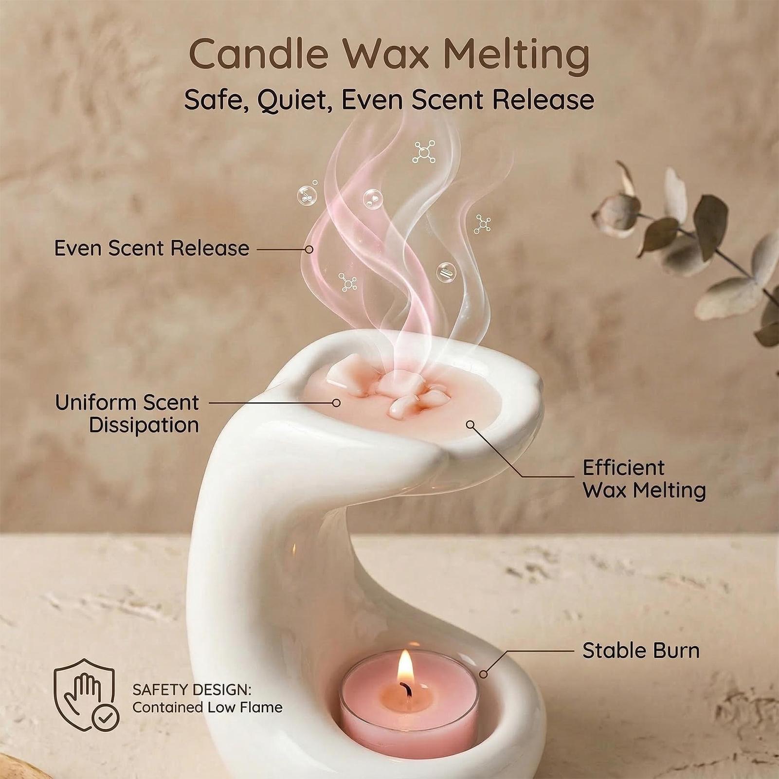 Tealight Wax Melt Warmer Palm  – Coffee Tea Home Bewertung und Preis