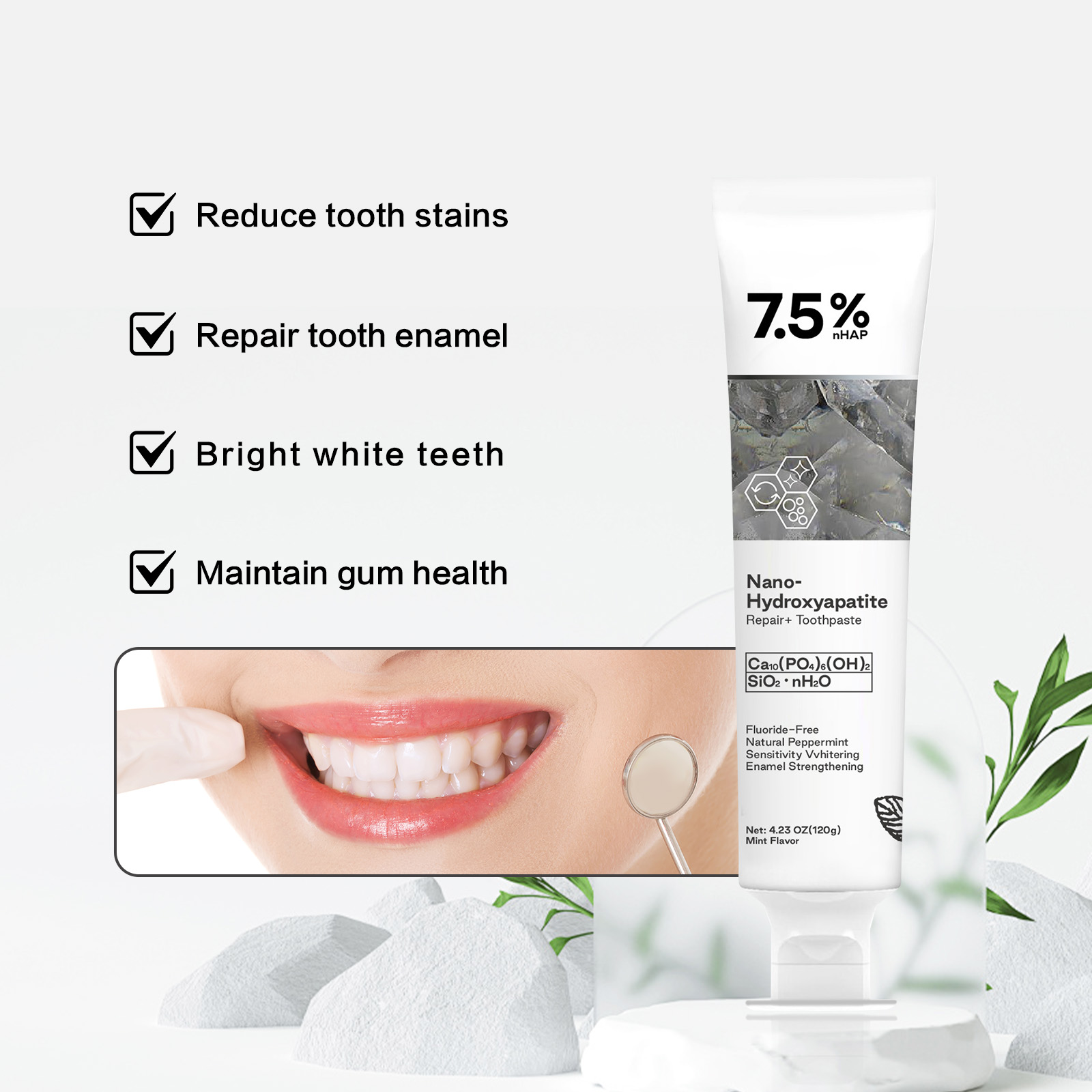 Nano Hydroxyapatite Toothpaste – Coffee Tea Unit Bewertung und Preis
