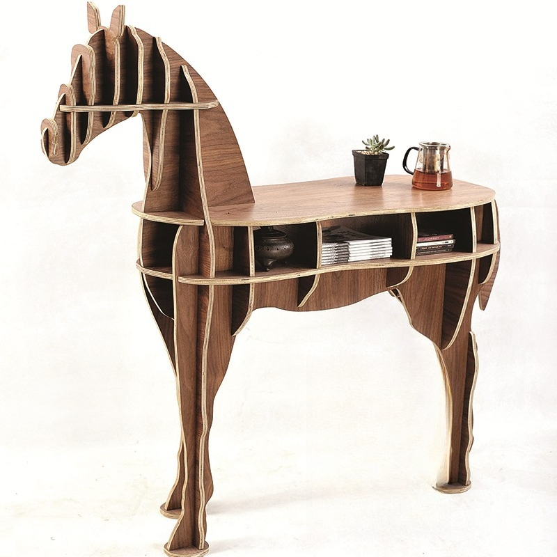 Creative Wooden Horse Tea Coff – Coffee Tea Library Bewertung und Preis