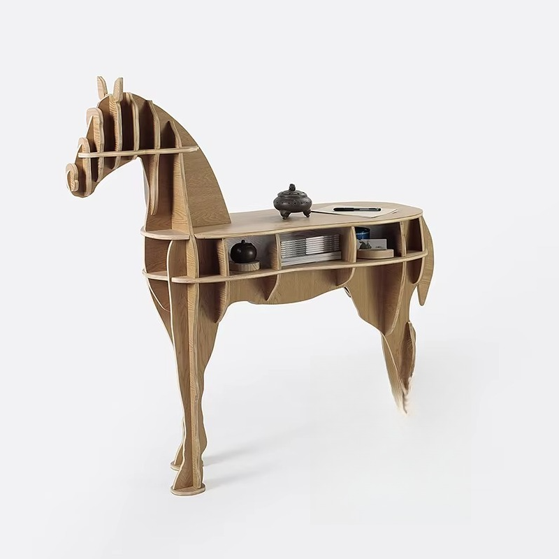 Creative Wooden Horse Tea Coff – Coffee Tea Library Bewertung und Preis