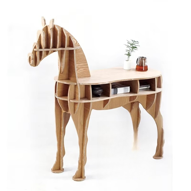 Creative Wooden Horse Tea Coff – Coffee Tea Library Bewertung und Preis