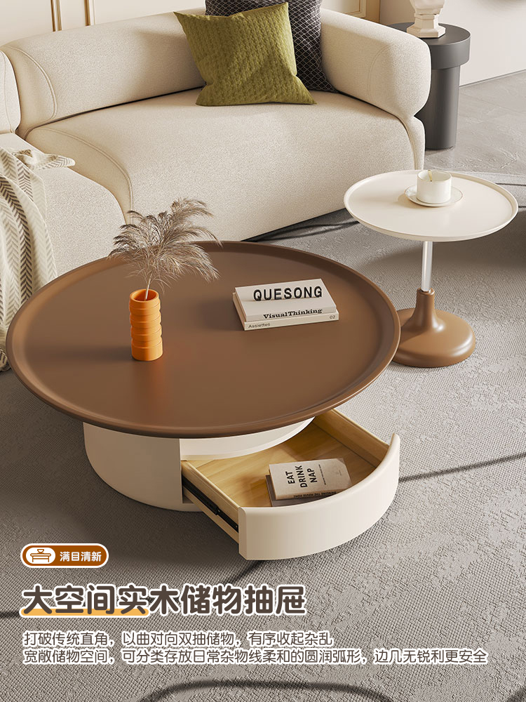 Circular coffee table,living r – Coffee Tea Unit Bewertung und Preis