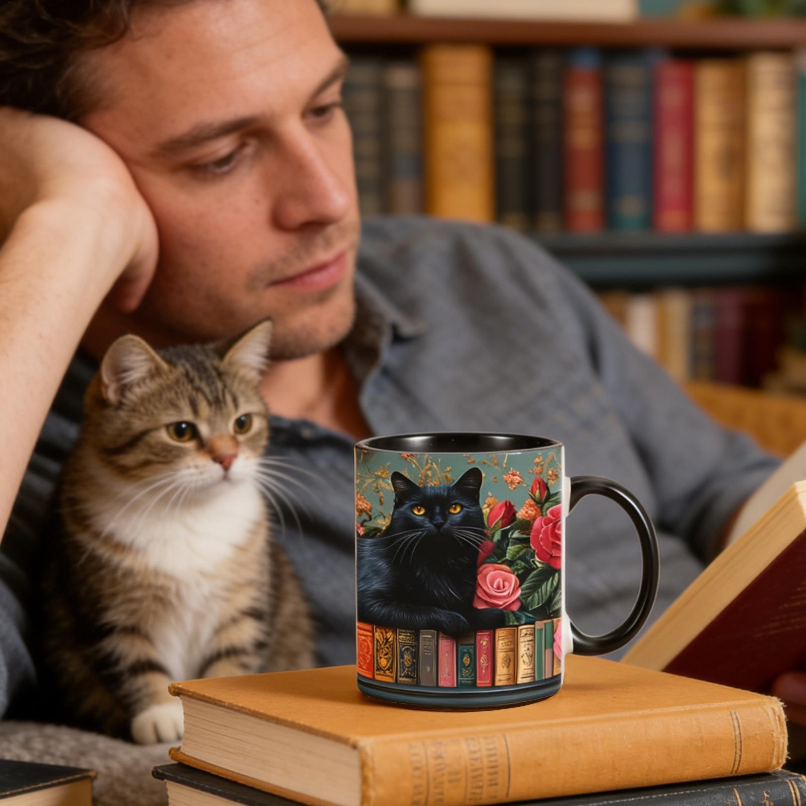 Mug For Coffee Cat Theme Heat- – Coffee Tea Library Bewertung und Preis
