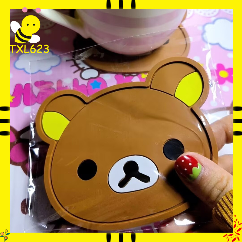 Rilakkuma Silicone Cup Coaster – Coffee Tea Room Bewertung und Preis