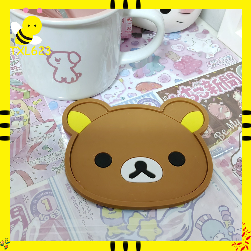 Rilakkuma Silicone Cup Coaster – Coffee Tea Room Bewertung und Preis