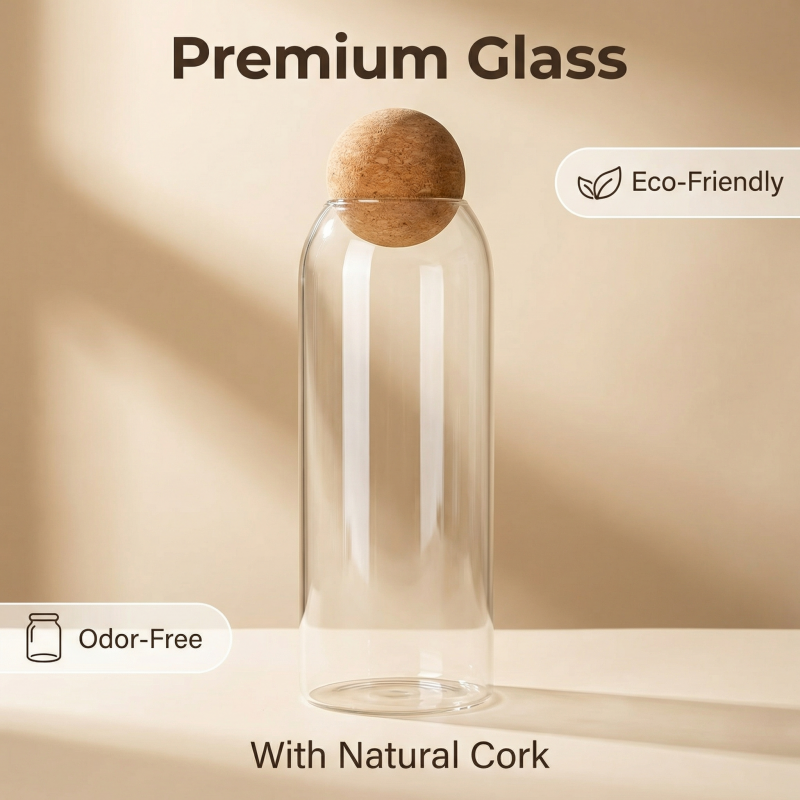 Four size Sealed Jar Glass Cor – Coffee Tea Drawer Organizer Bewertung und Preis