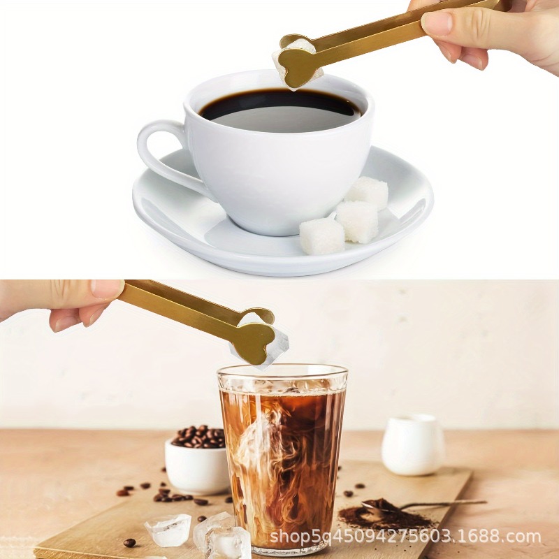 4/6PCS Stainless Steel Heart-S – Coffee Tea Sugar Set Bewertung und Preis