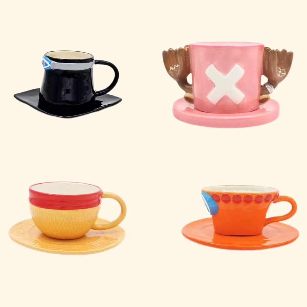 One Piece Character Ceramic Cu – Coffee Tea Gift Set Bewertung und Preis