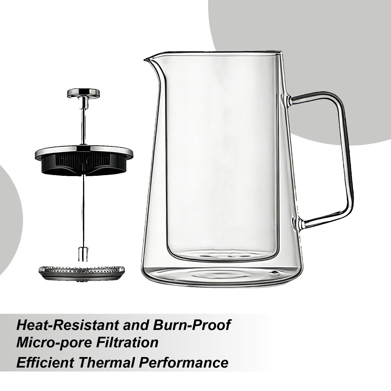 Coffee Presses Glass Stainless – Coffee Tea Home Bewertung und Preis