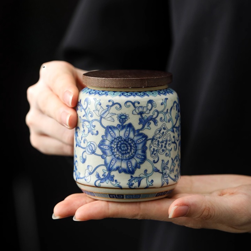 Creative Blue and White Porcel – Coffee Tea Canister Set Bewertung und Preis