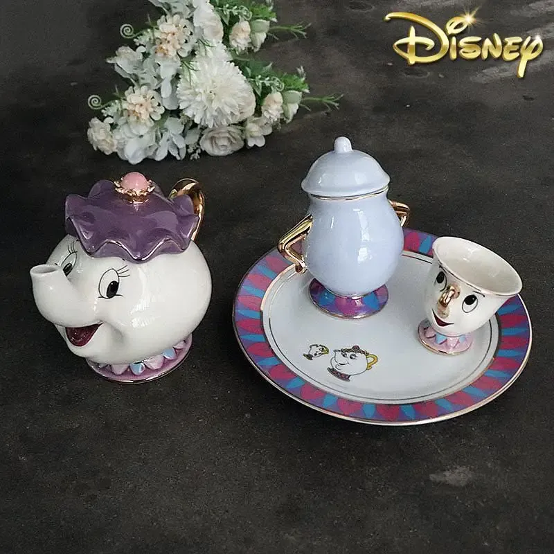 Hot Teapot Cartoon Beauty And  – Coffee Tea Sugar Set Bewertung und Preis
