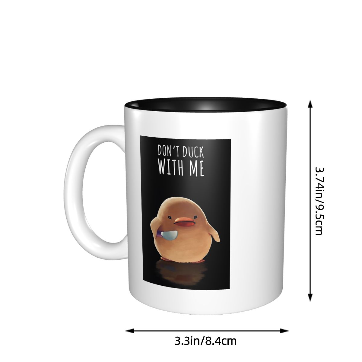 Don't Duck With Me - Meme Mug  – Coffee Tea With Me Bewertung und Preis