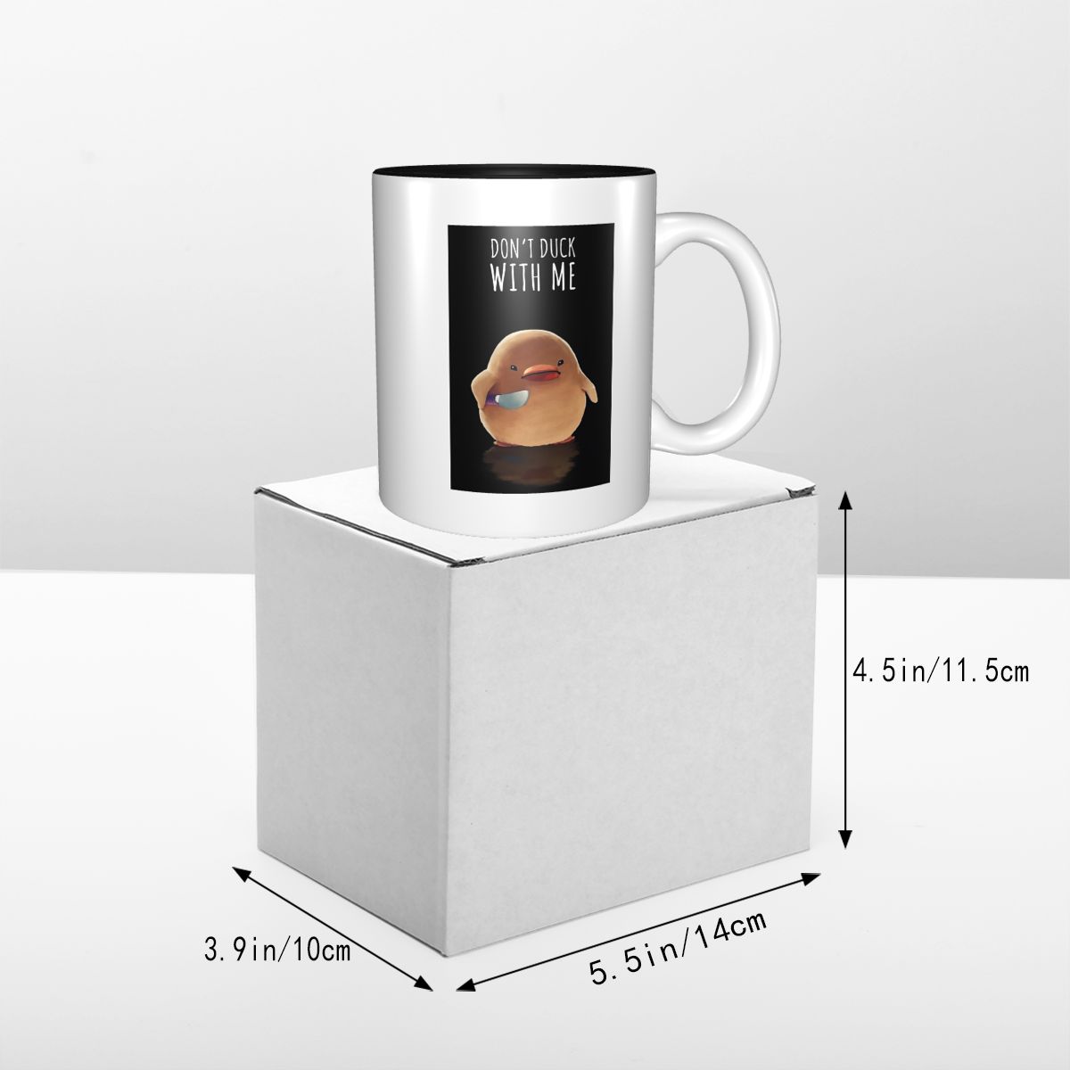 Don't Duck With Me - Meme Mug  – Coffee Tea With Me Bewertung und Preis