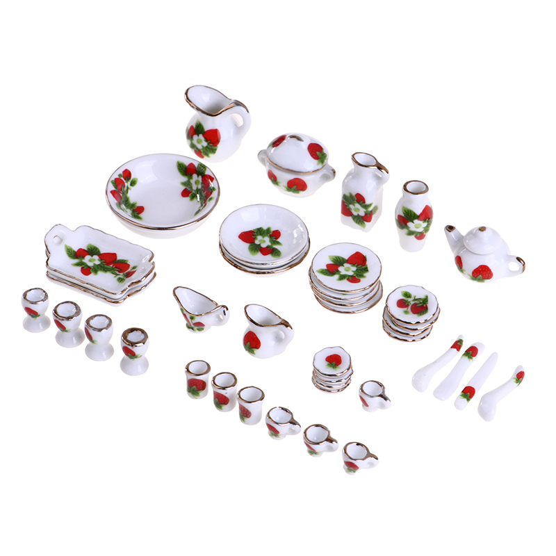 1 Set 1:12 Miniature Doll Hous – Coffee Tea Sugar Set Bewertung und Preis