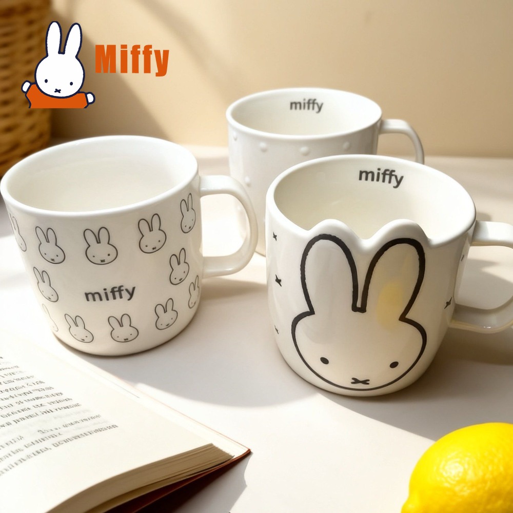 Kawaii Miffy Ceramic Mug Cute  – Coffee Tea Good Morning Bewertung und Preis