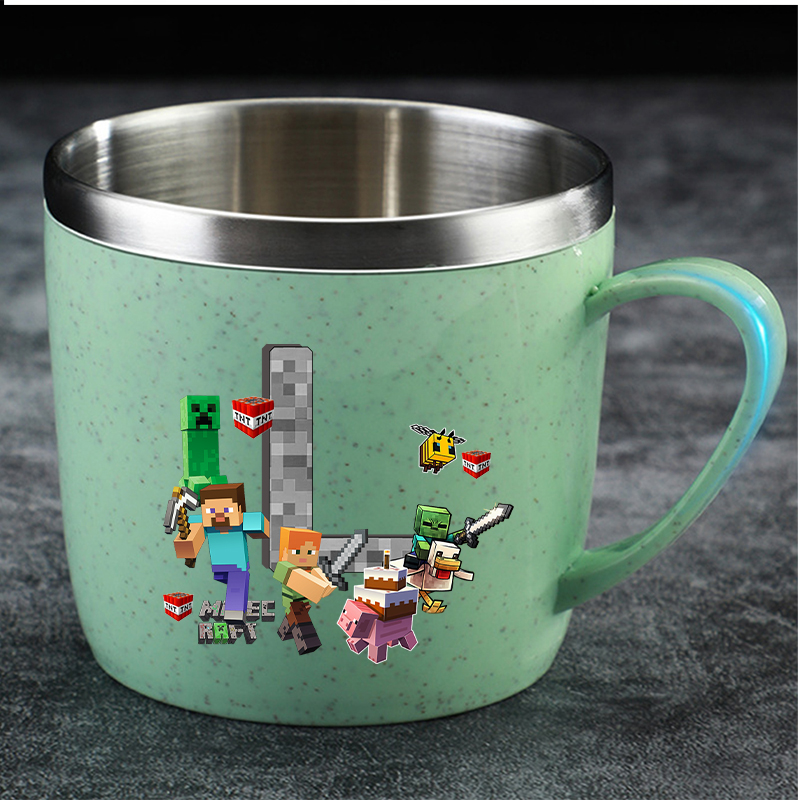 Minecrafted Water Cup for Boy  – Coffee Tea Flask Bewertung und Preis