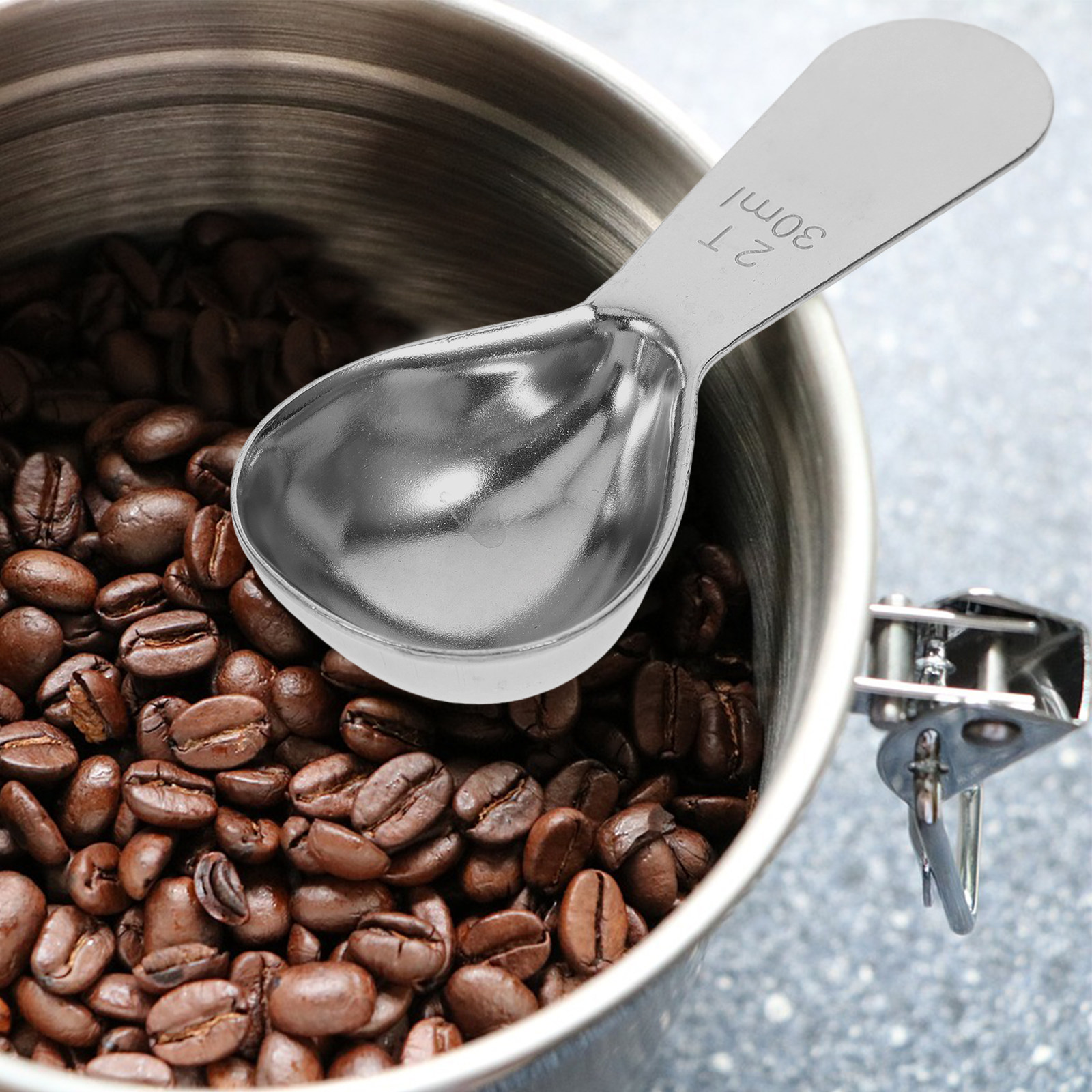2Pcs Stainless Steel Coffee Me – Coffee Bean And Tea Leaf Bewertung und Preis