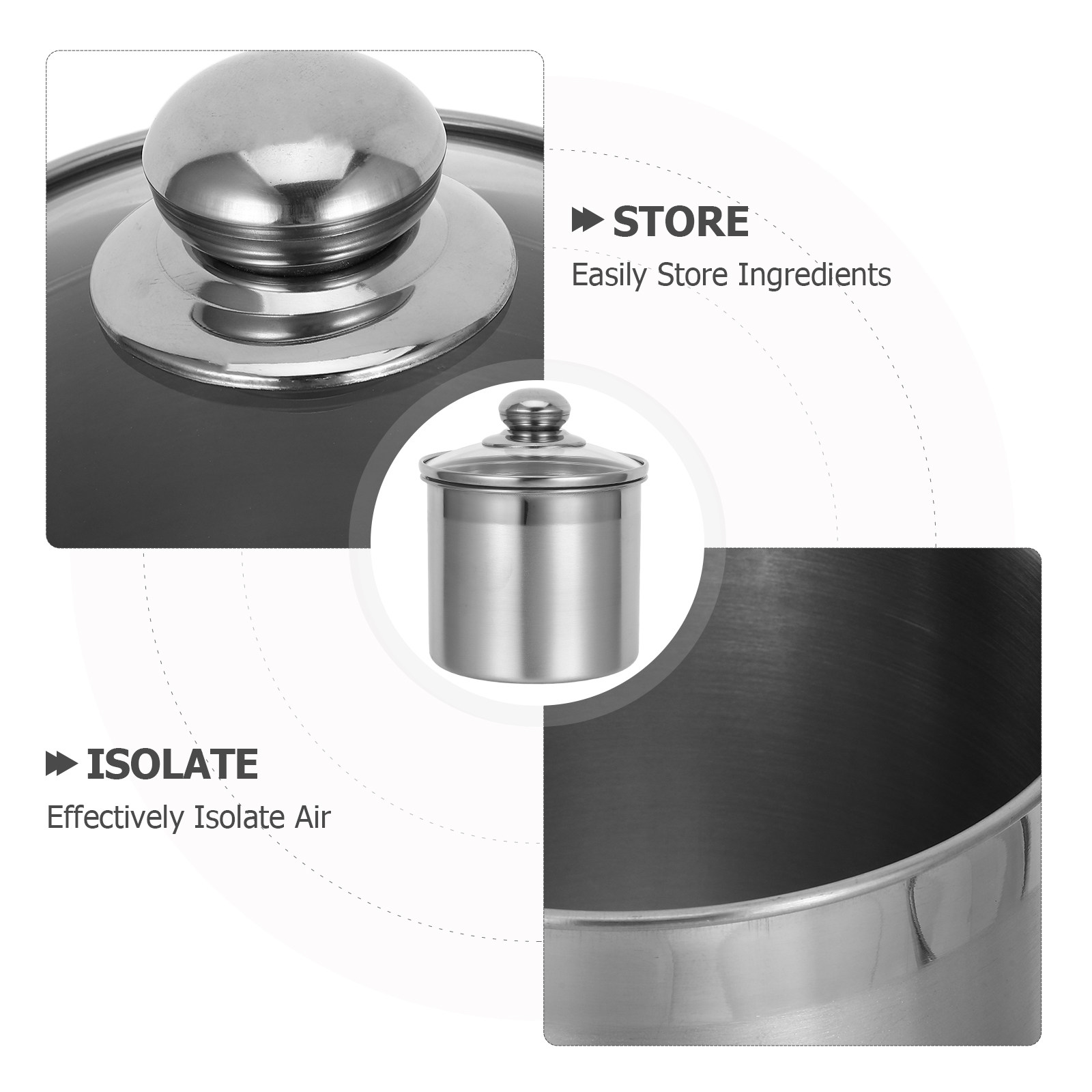 Stainless Steel Kitchen Canist – Coffee Tea Canister Set Bewertung und Preis