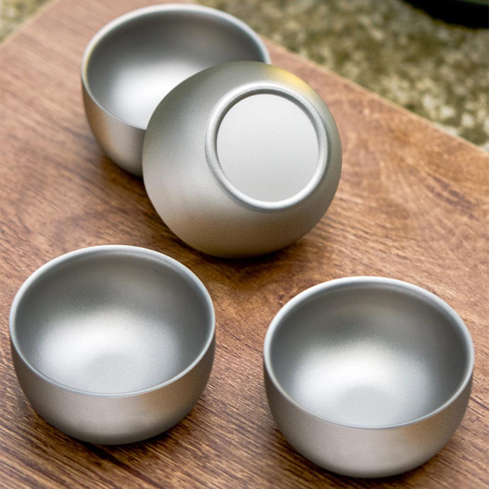 D2 Pure Titanium Double-layer  – Coffee Tea Sugar Set Bewertung und Preis