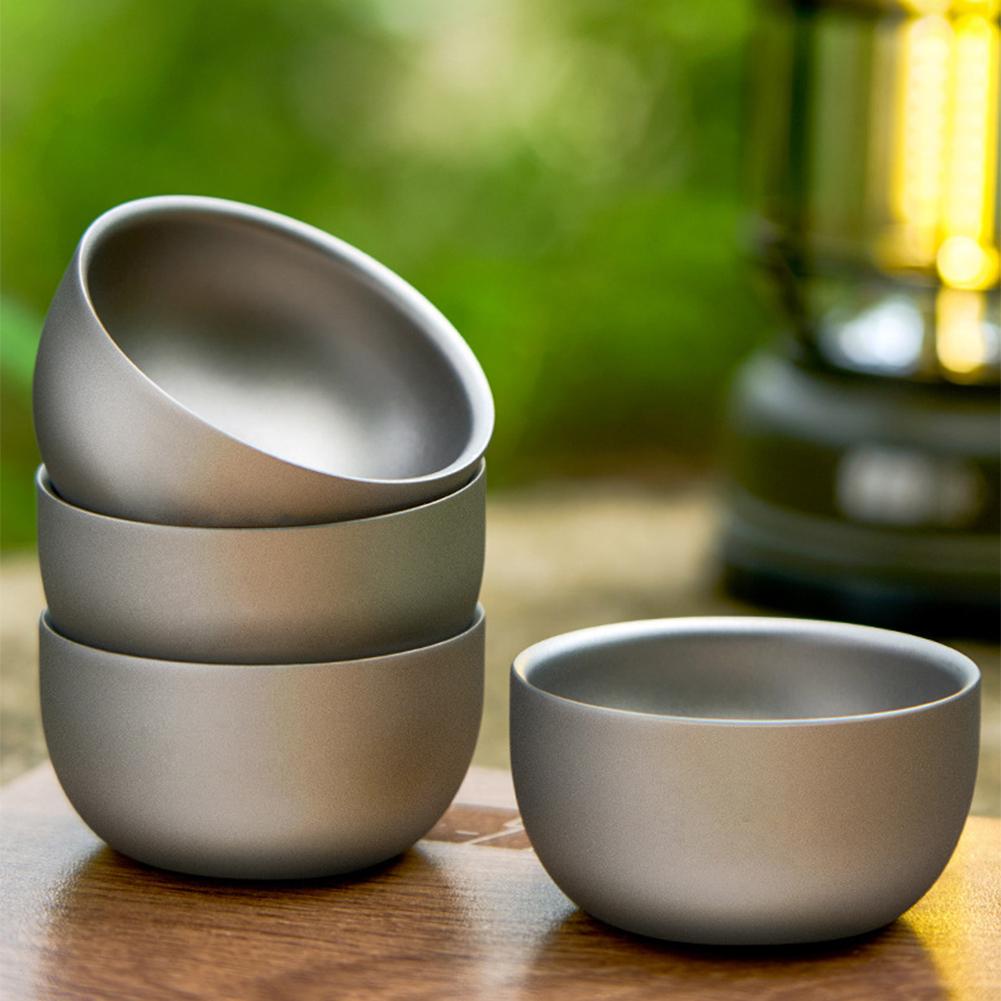 D2 Pure Titanium Double-layer  – Coffee Tea Sugar Set Bewertung und Preis