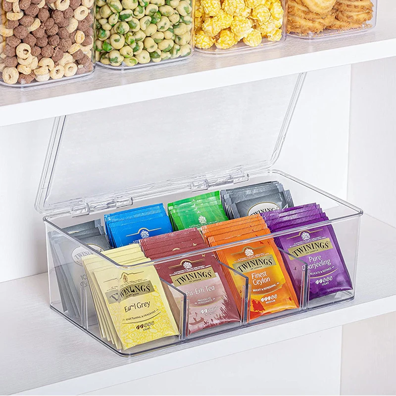 Tea Bag Storage Box Office Mul – Coffee Tea Drawer Organizer Bewertung und Preis