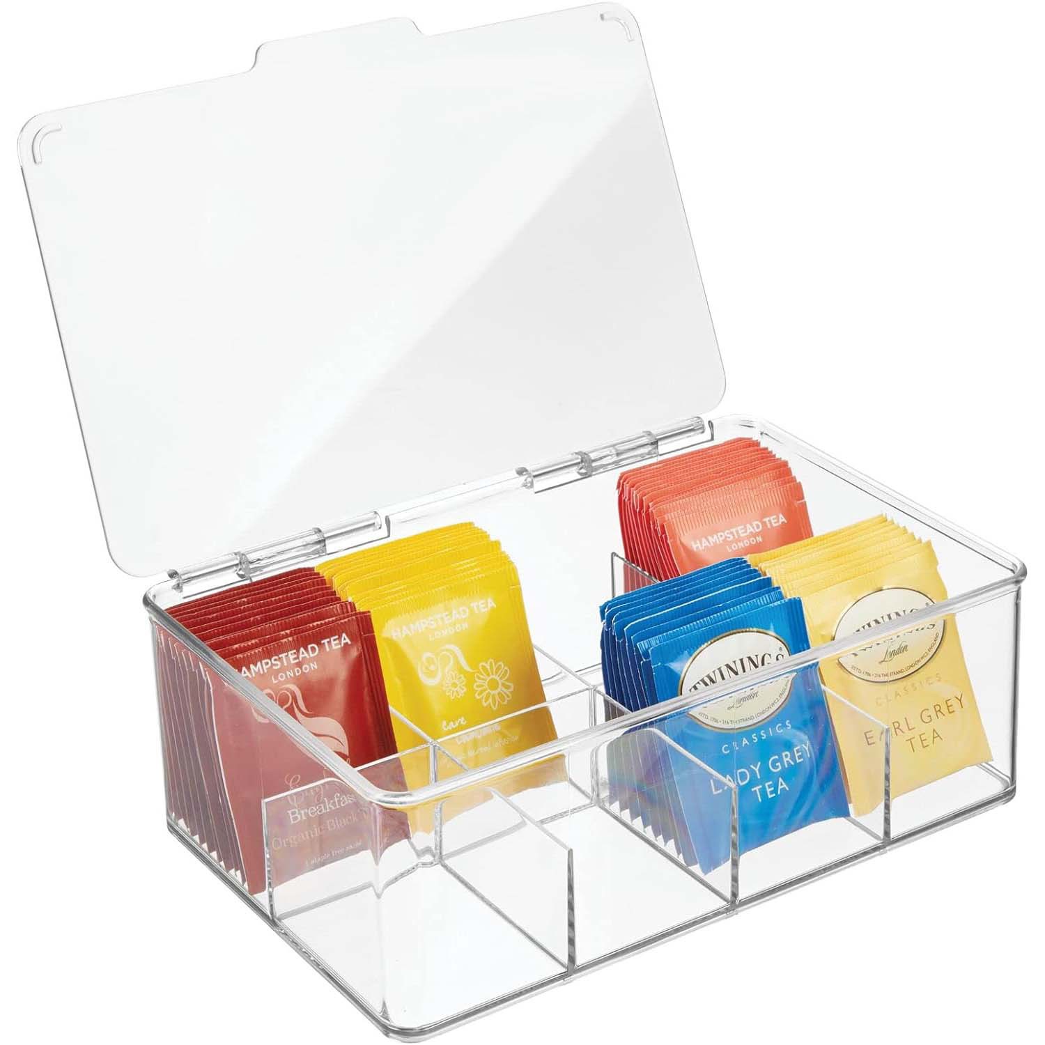 Tea Bag Storage Box Office Mul – Coffee Tea Drawer Organizer Bewertung und Preis
