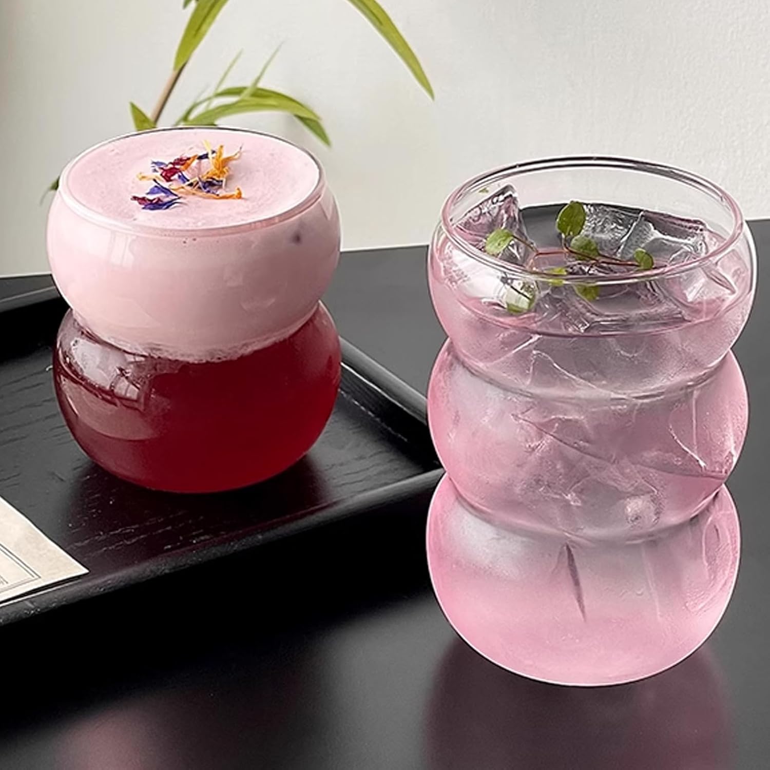 Ribbed Glass Water Tumbler, Wa – Water Tea And Coffee Bewertung und Preis
