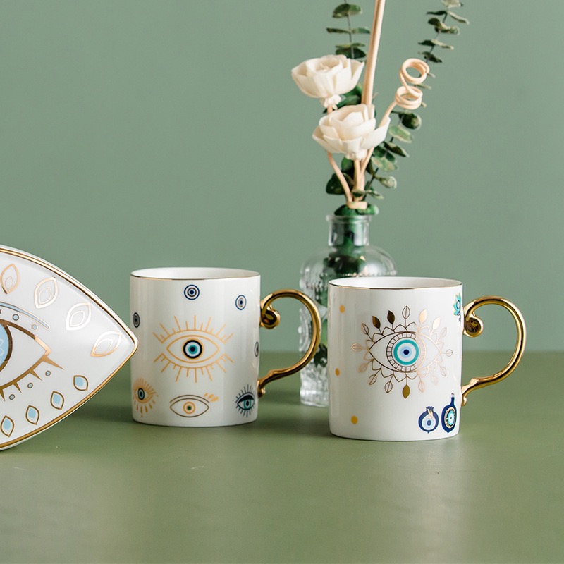 Blue Eye Coffee Cup Devil's Ey – Coffee Tea Flask Bewertung und Preis