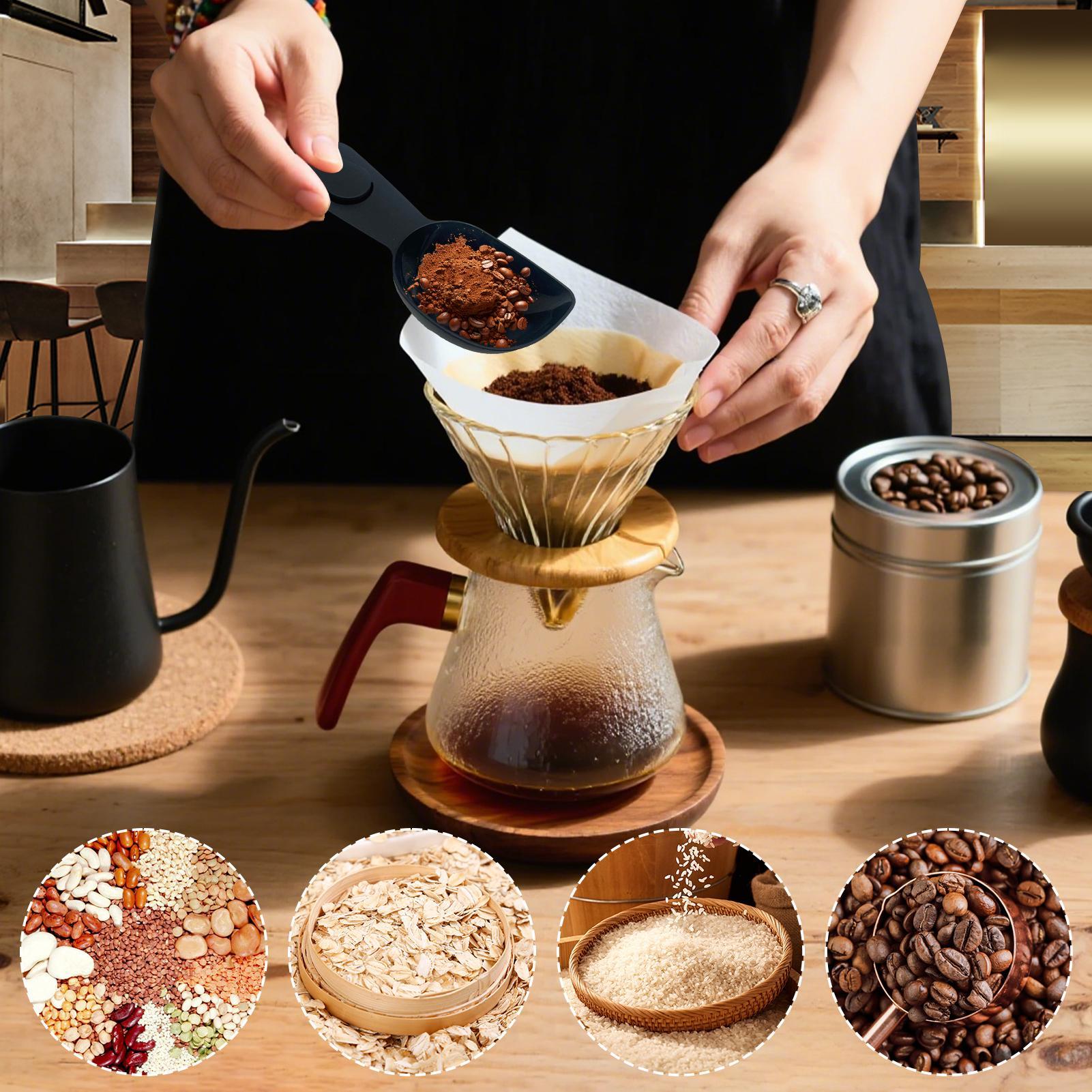 Coffee Scoop with Clip Multi-p – Coffee Bean And Tea Leaf Bewertung und Preis
