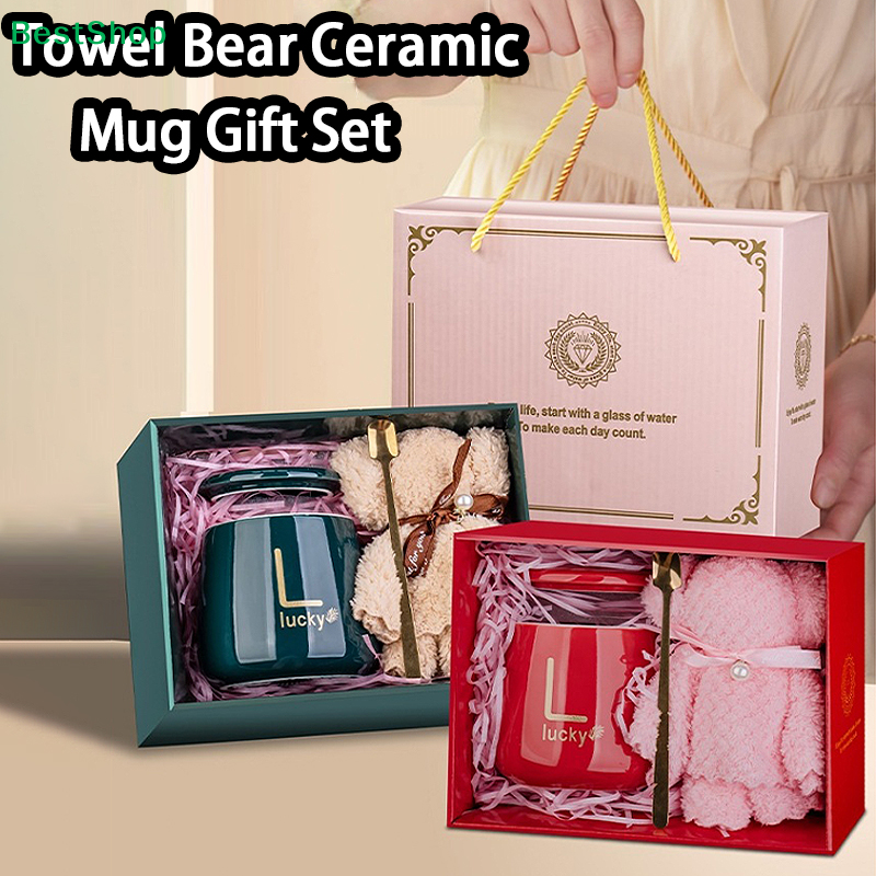 ♥400ml Ceramic Mug Gift Set –  – Coffee Tea Drawer Organizer Bewertung und Preis