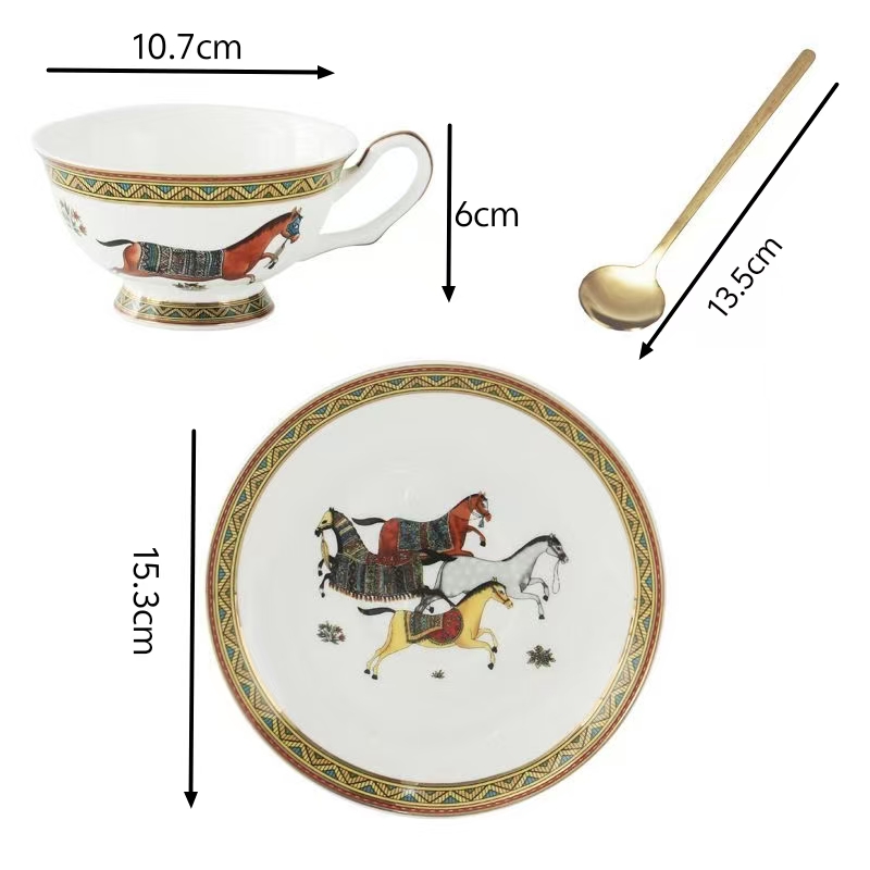Porcelain Tea Cup and Saucer S – Coffee Tea Gift Set Bewertung und Preis
