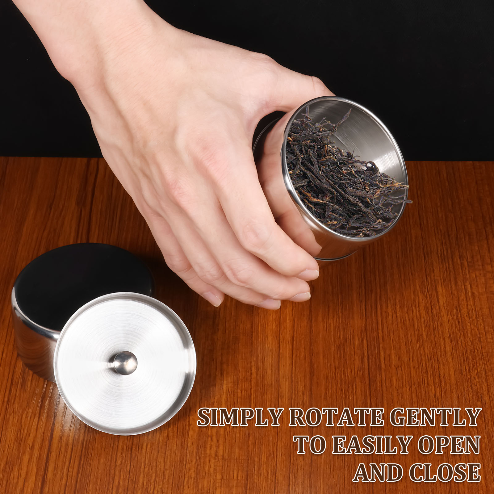 Stainless Steel Tea Leaf Tins  – Coffee Bean And Tea Leaf Bewertung und Preis