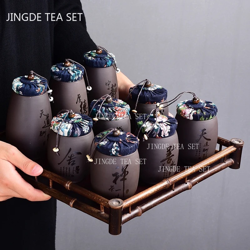 Chinese Purple Sand Small Tea  – Coffee Tea Canister Set Bewertung und Preis