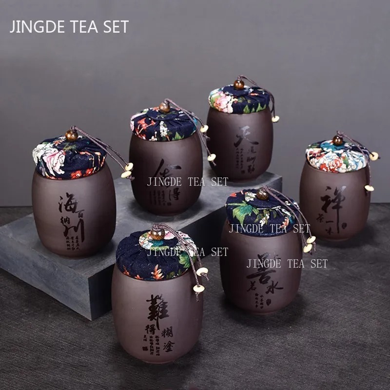 Chinese Purple Sand Small Tea  – Coffee Tea Canister Set Bewertung und Preis