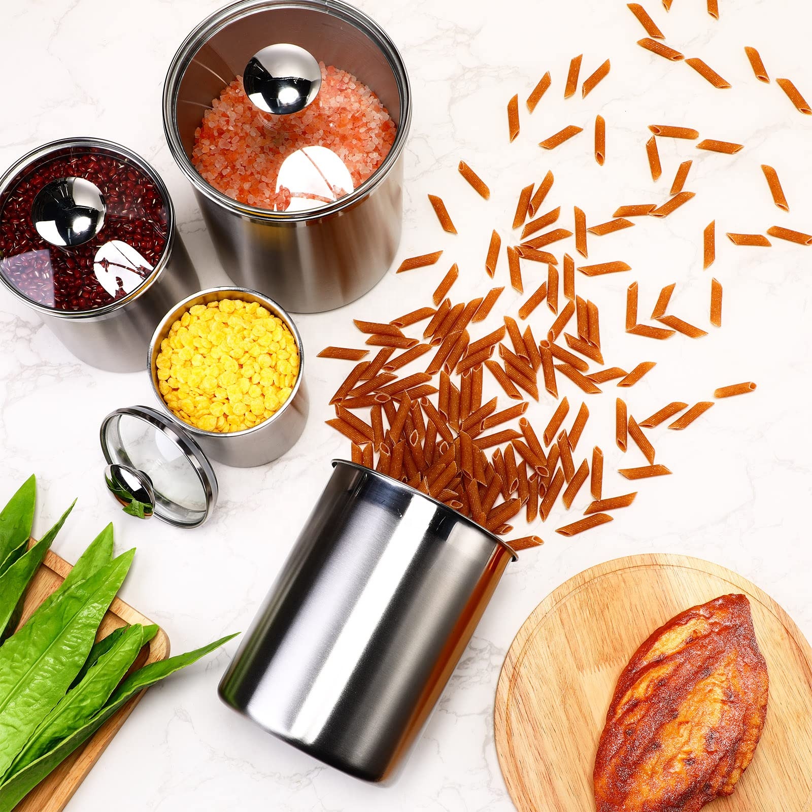 Food Storage Containers Tea Co – Coffee Tea Sugar Set Bewertung und Preis